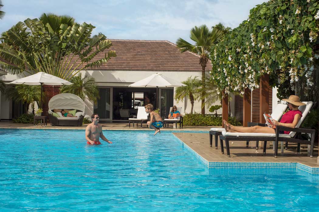 Large villas so the whole family can stay together