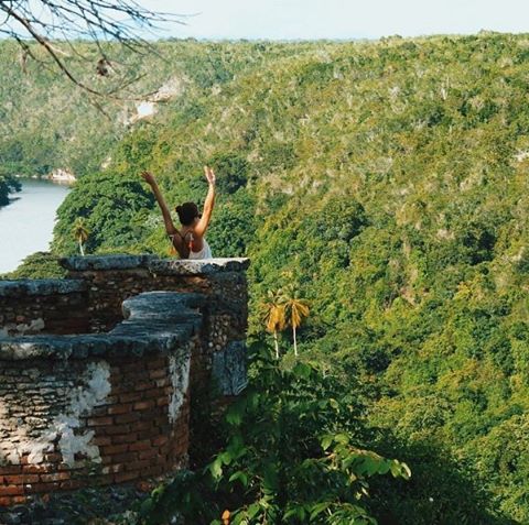 Beautiful views of the Dominican Republic countryside at Casa de Campo Resort. 