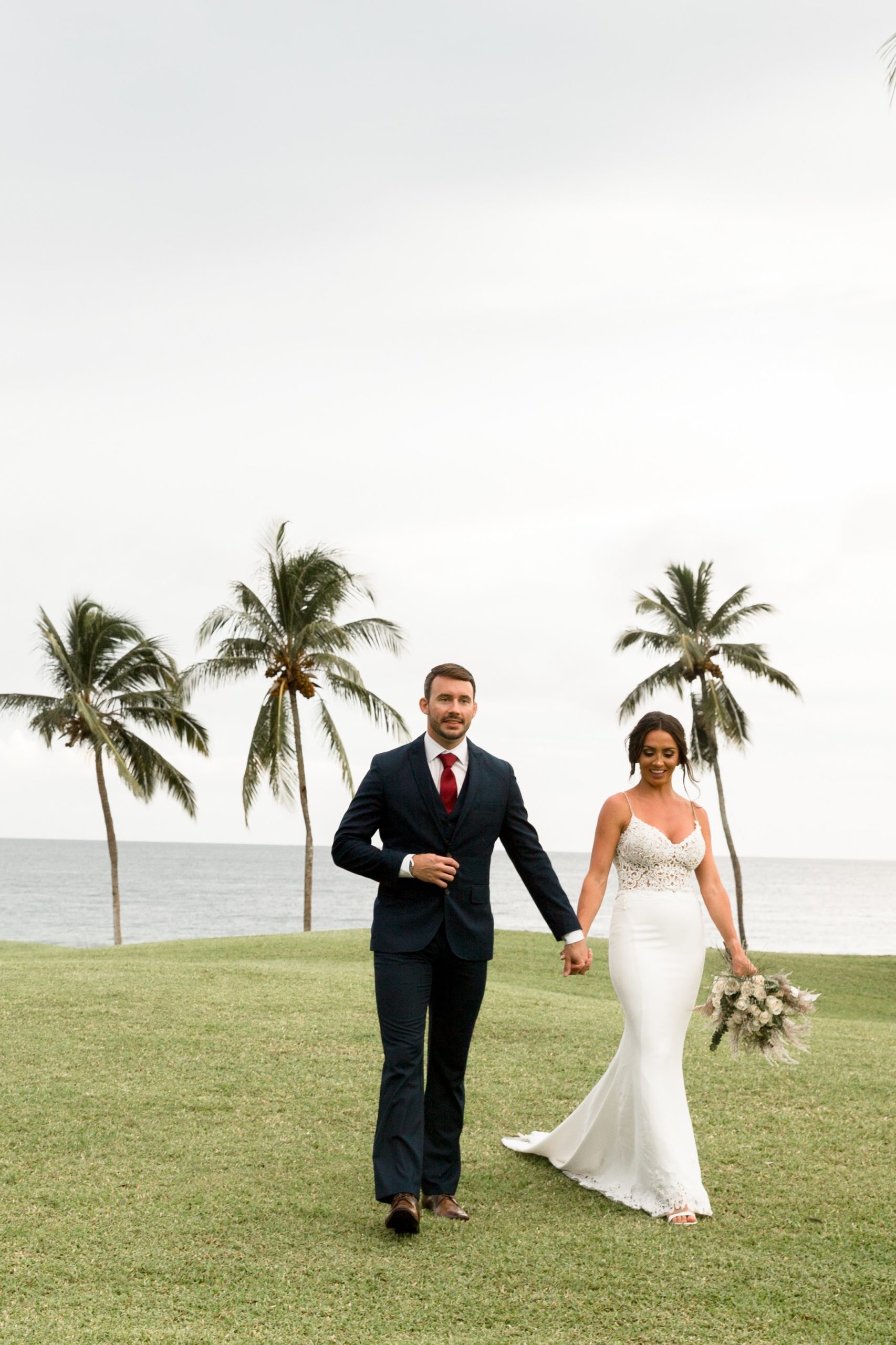 A bride and groom at their Casa de Campo wedding