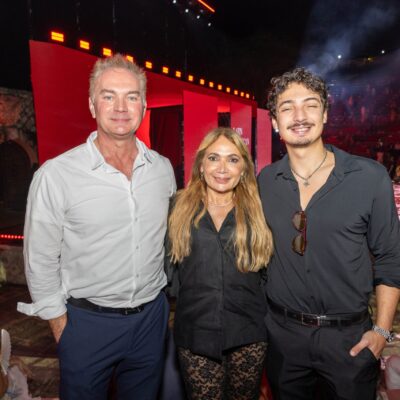 Jason, Loida y Christian Kycek