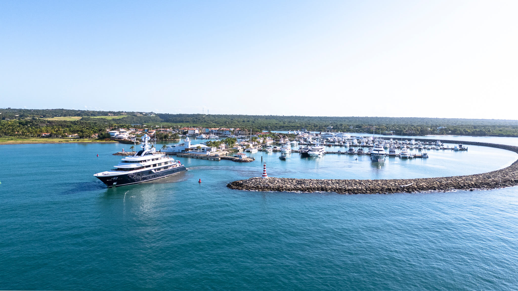 Boats and yachts at Marina Casa de Campo