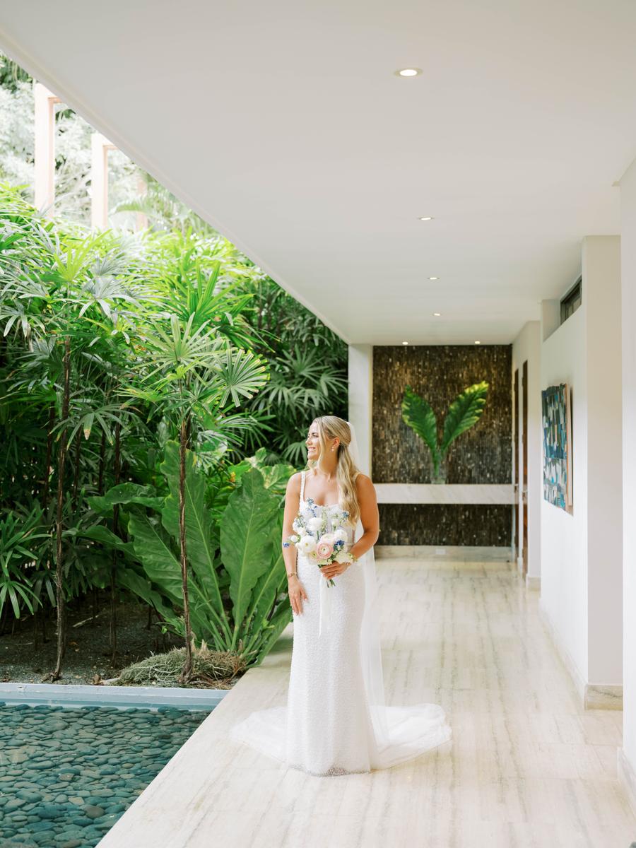 A bride at Casa de Campo Resort and Villas